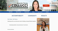 Desktop Screenshot of amandacollucci.com